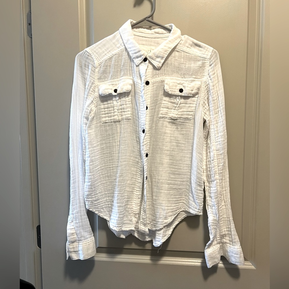 Free People Button Down